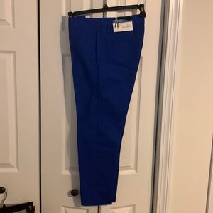 NWT royal blue ankle pant